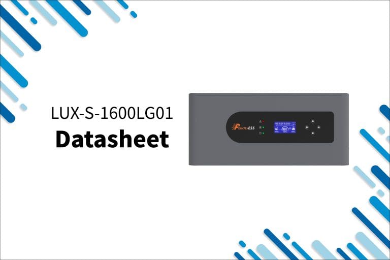 LUX-S-1600LG01 Lithium Battery Datasheet