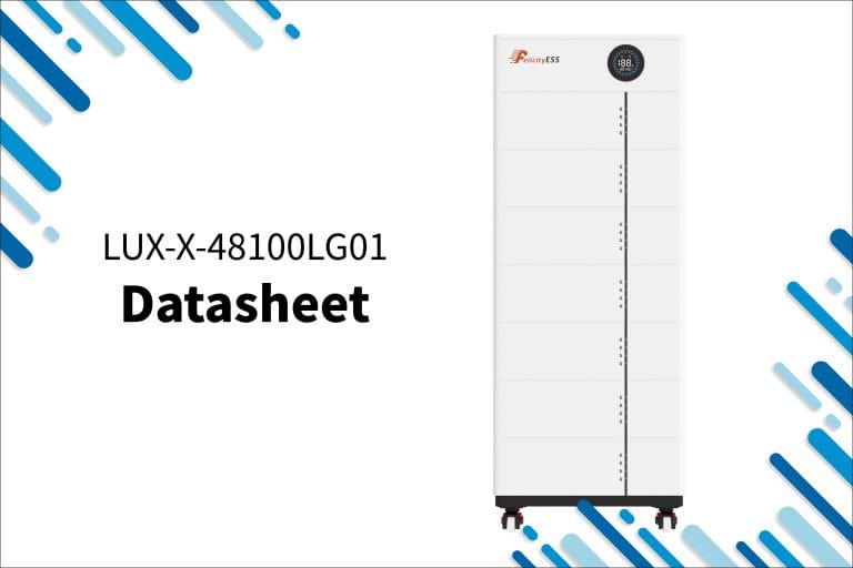 LUX-X-48100LG01 Lithium Battery Datasheet