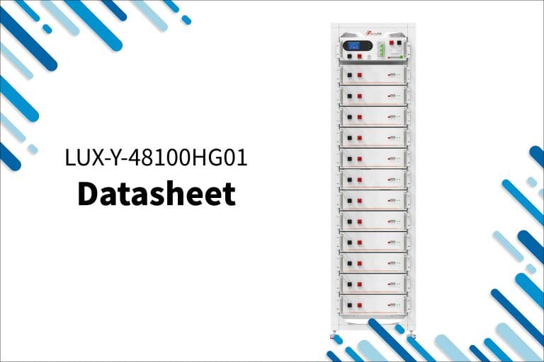 LUX-Y-48100HG01 Lithium Battery Datasheet