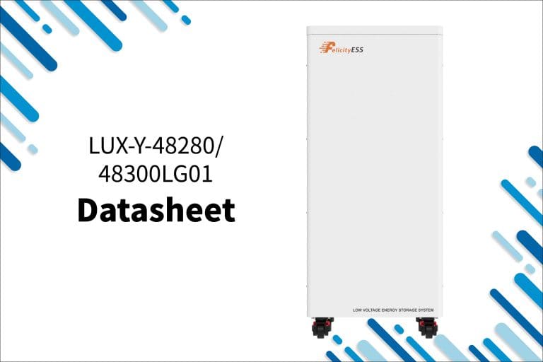 LUX-Y-48280-48300LG01 Lithium Battery Datasheet