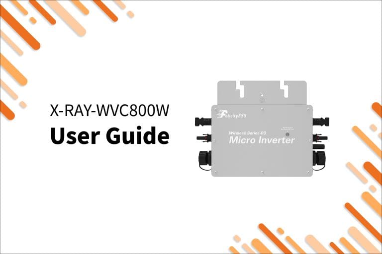 X-RAY-WVC800W Inverter User Guide