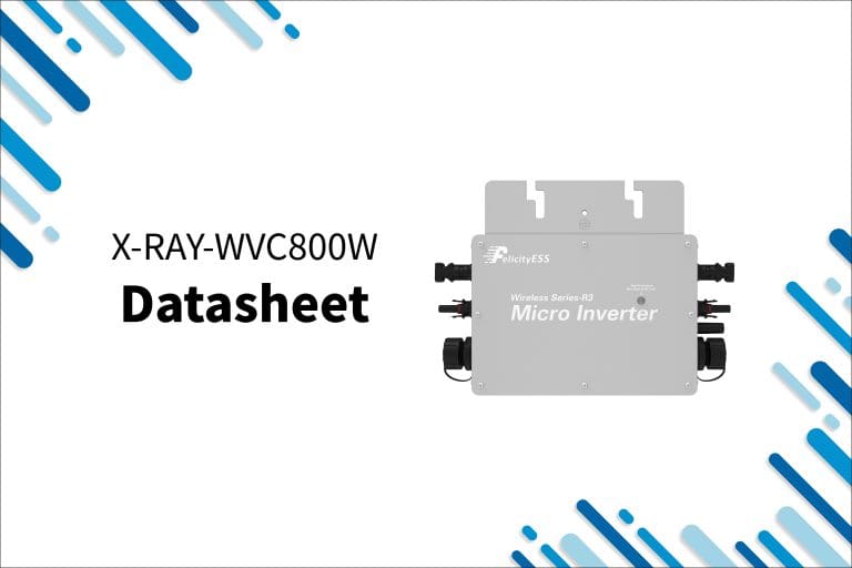 X-RAY-WVC800W Inverter Datasheet