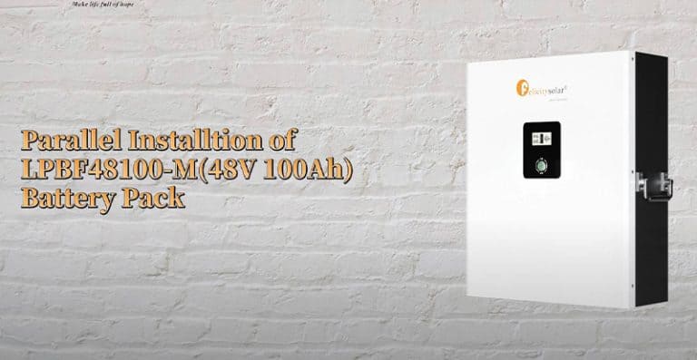 LPBF48100-M-Lithium-battery-installation-tutorial,-in-one-step