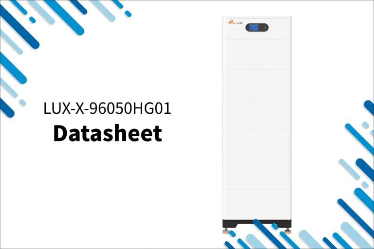 LUX-X-96050HG01 Lithium Battery Datasheet