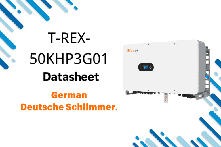 T-REX-50KHP3G01 德语单页封面