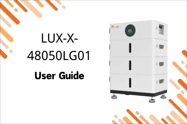 LUX-X-48050LG01说明书封面