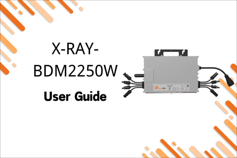 X-RAY-BDM2250W说明书封面
